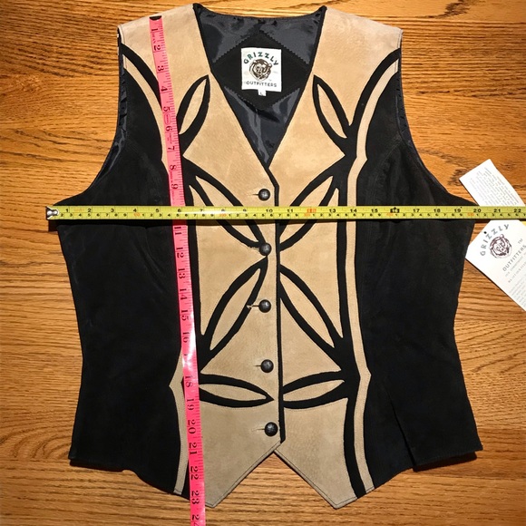 Suede Two Tone Vest - NWT - Picture 3 of 8